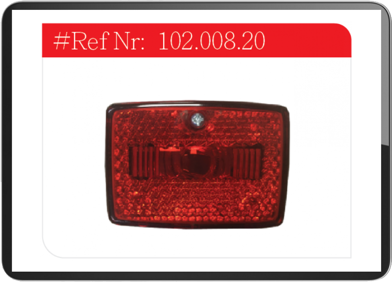 For Puch Maxi Taillight with LED high power