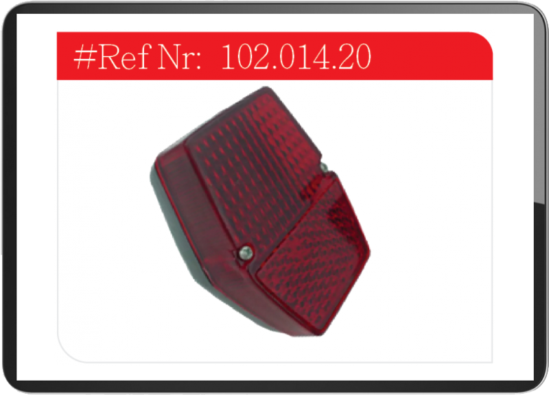 Puch/Mbk51 Motobecane AU/AV88/89 Taillight