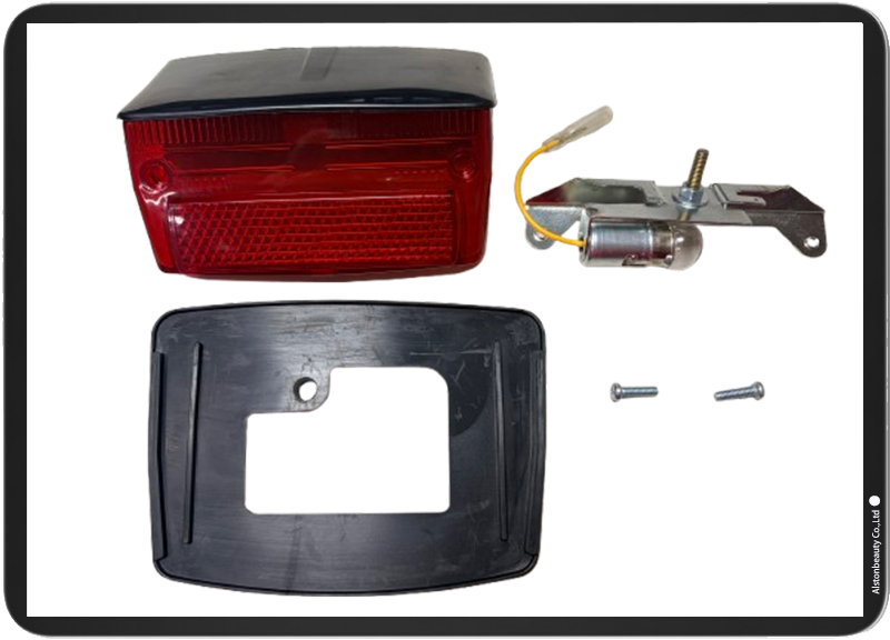 Taillight Scooter Piaggio 50 Vespa V50 Special 1972-1975