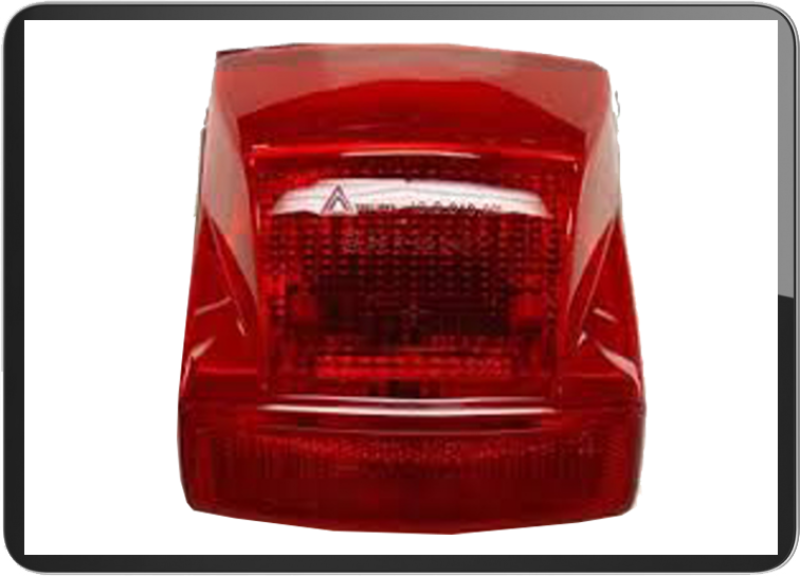 Vespa PX/MY Millenium replacement taillight red