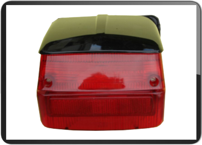 Vespa bosatta replacement taillight red color
