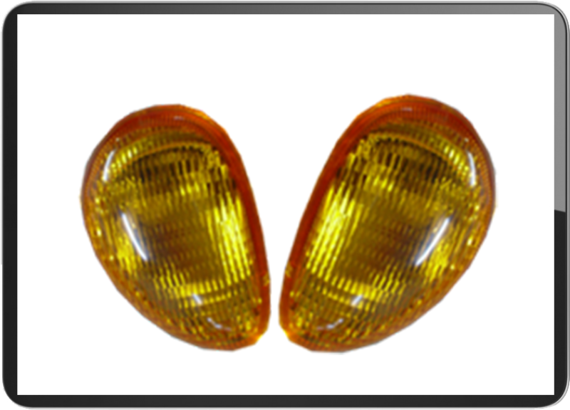 Vespa ET2/ET4 front L/R replacement lamp amber