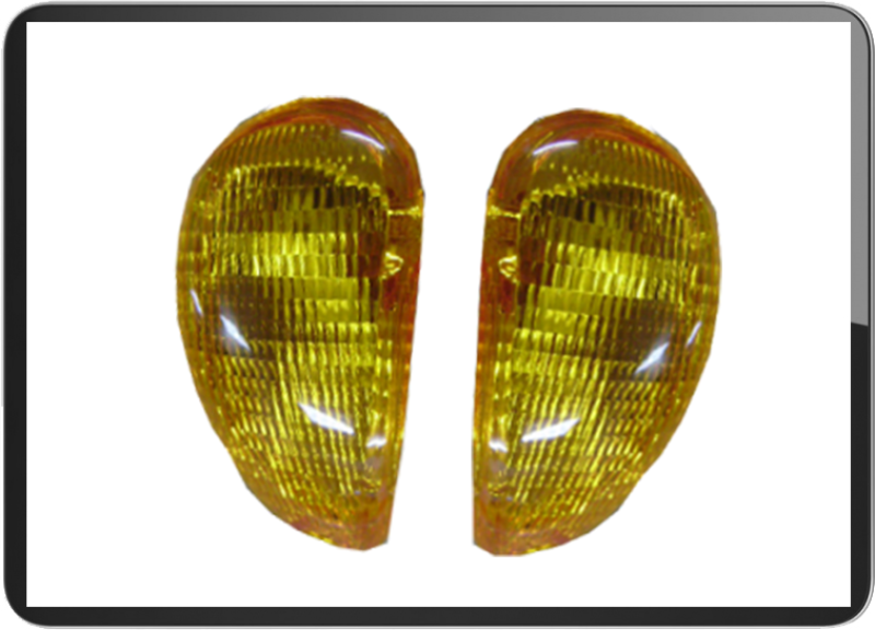 Vespa ET2/ET4 rear L/R replacement lamp amber