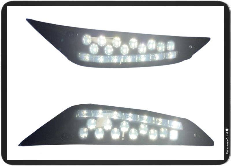 Nieuwe richtingaanwijzers voor, vloeiende LED Piaggio ZIP 2000/SP 50/125/150cc 2/4T