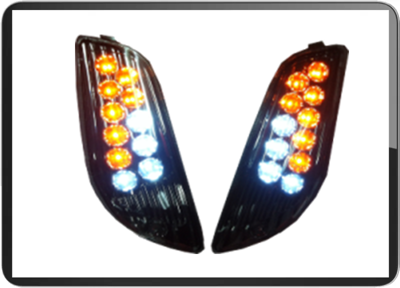 Vespa LX front led turn signal light +position clear