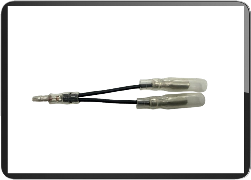 Bullet terminal power splitter Y-type harness