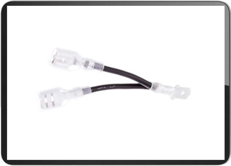 Flat terminal power splitter Y-type harness