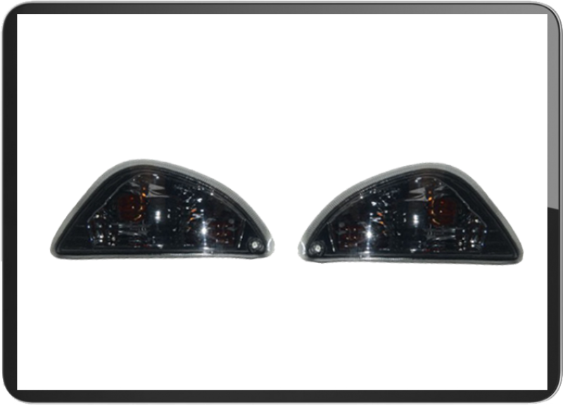 Vespa LX rear turn signal light black series