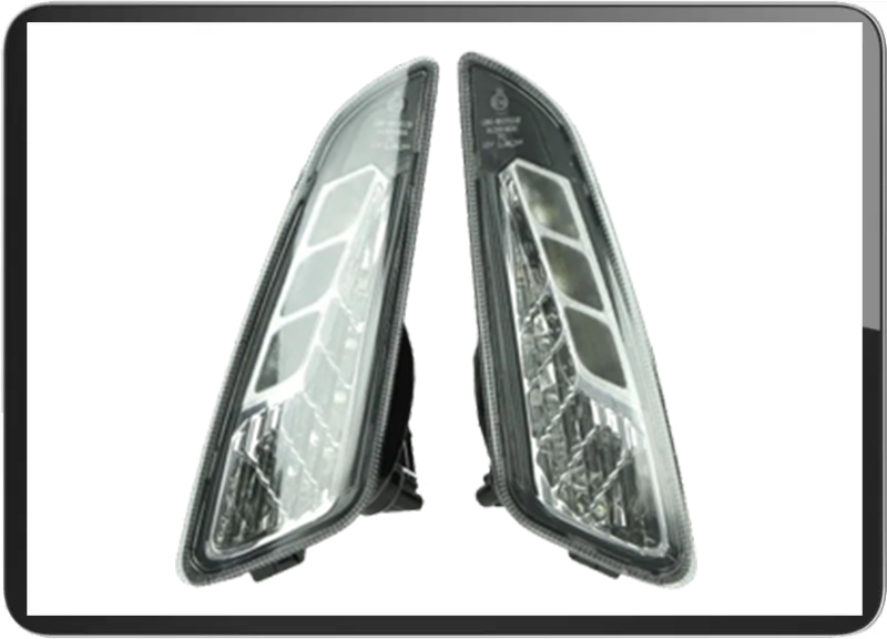 Vespa primavera / sprint front led indicator L/R smoke