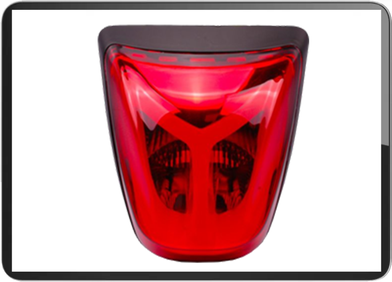 Vespa Primavera / Sprint tube led taillight red