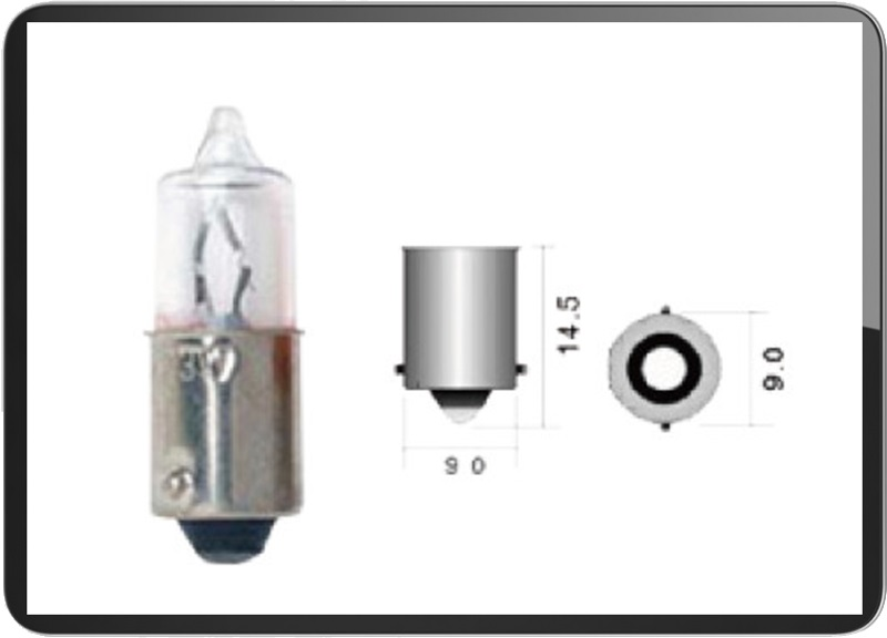 BA9S 12V23W CLEAR