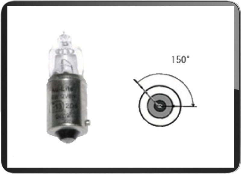 BAX9S 12V6W CLEAR
