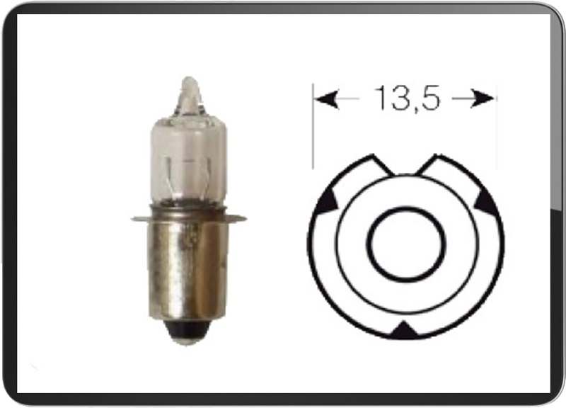 HS2 P13.5S 6V15W CLEAR
