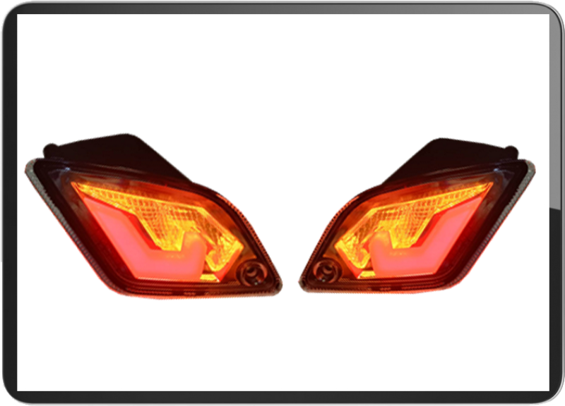 Vespa GTS GTS HPV 04'-18' tube rear indicator clear