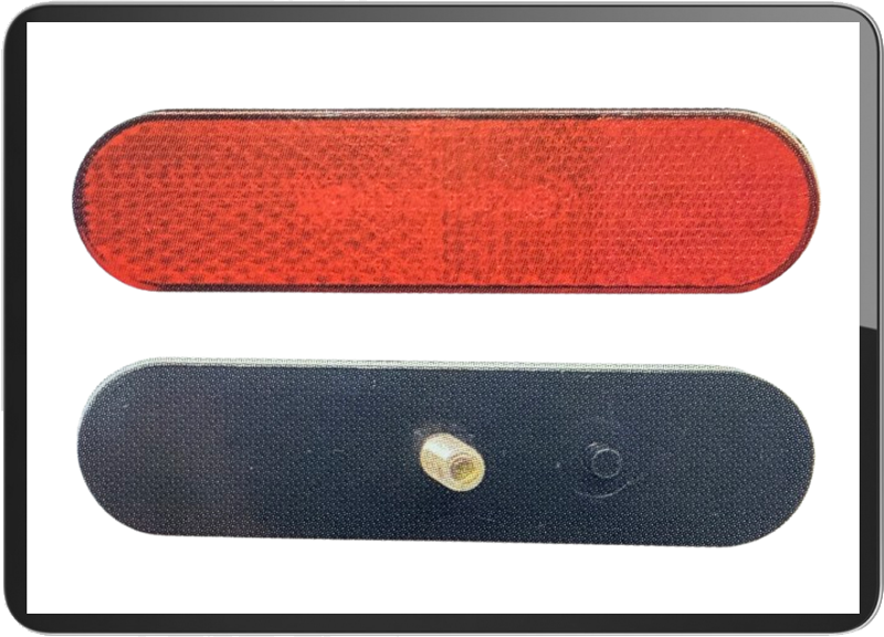 96x24mm Reflector Red
