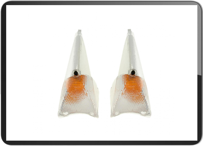 Peugeot Speedfight rear turn signal light clear(PAIR)