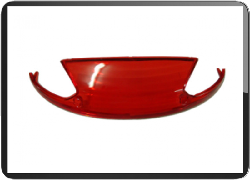 Peugeot Vivacity taillight lens Red