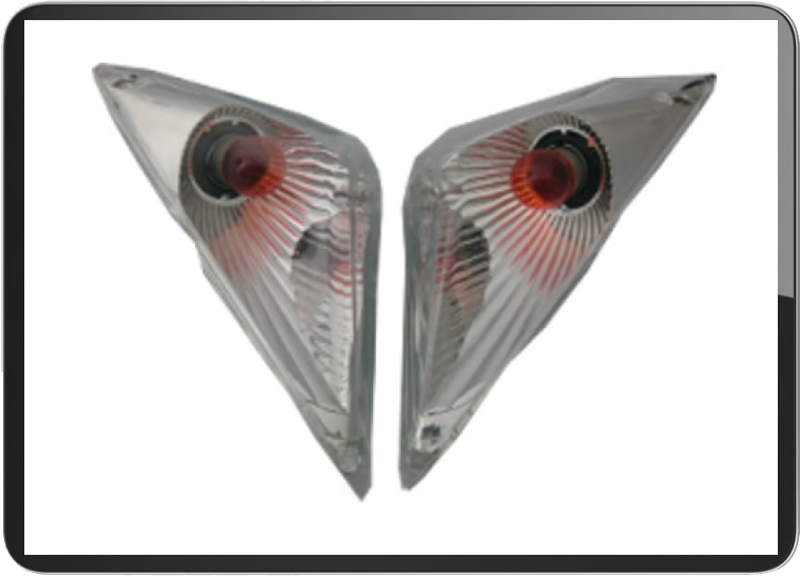 Peugeot Speedfight II front turn signal light crystal(PAIR)
