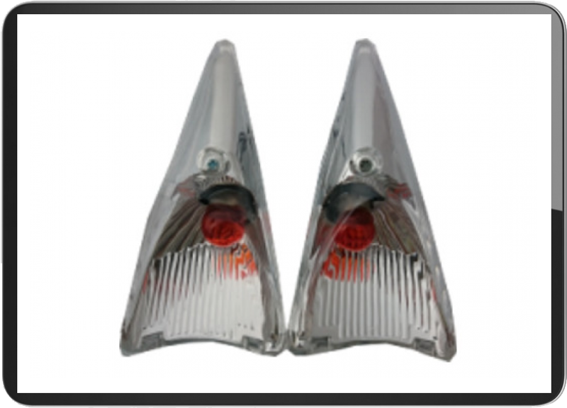 Peugeot Speedfight II rear turn signal light crystal(PAIR)