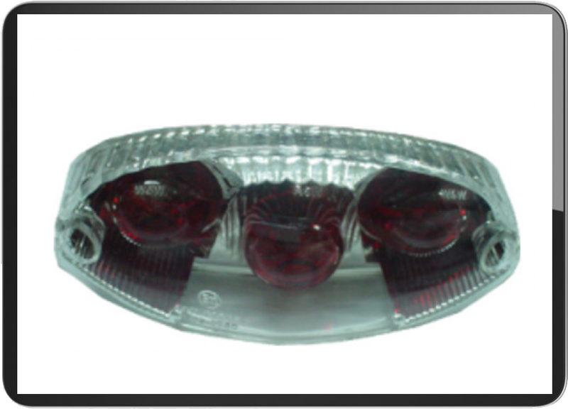 Peugeot Ludix taillight crystal