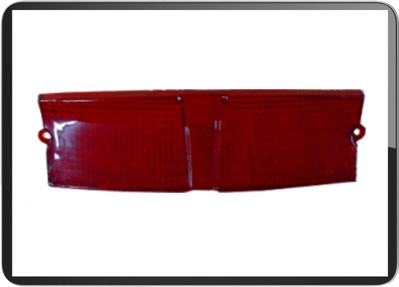 Aprilia SR50 97' taillight lens Red