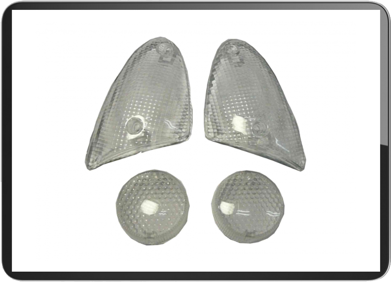 Aprilia SR50LC/SRWWW 4pcs/set lens Clear