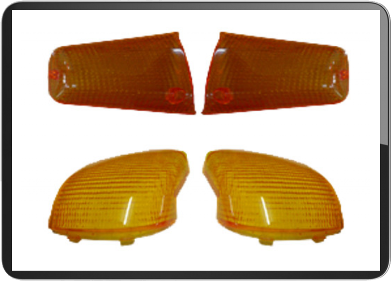 Aprilia AMICO 4pcs/set lens amber