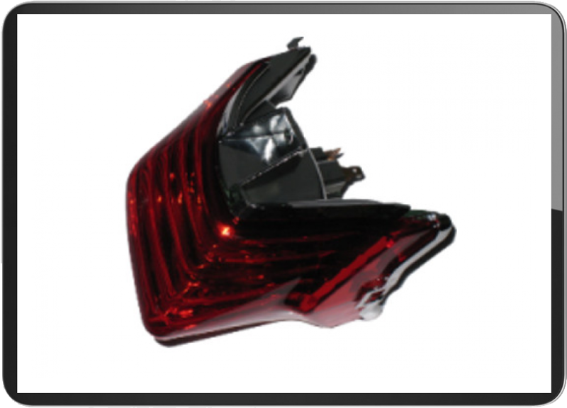 Aprilia SR50R Factory taillight red