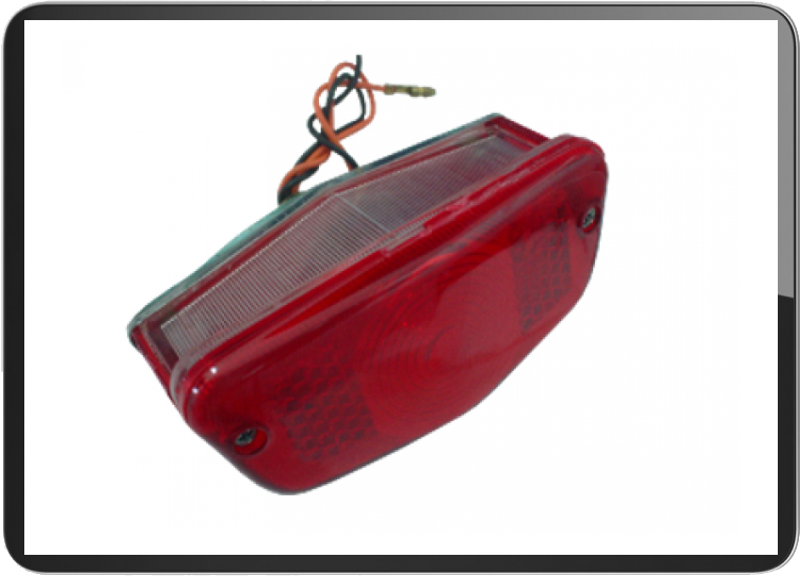 Lucas Taillight red