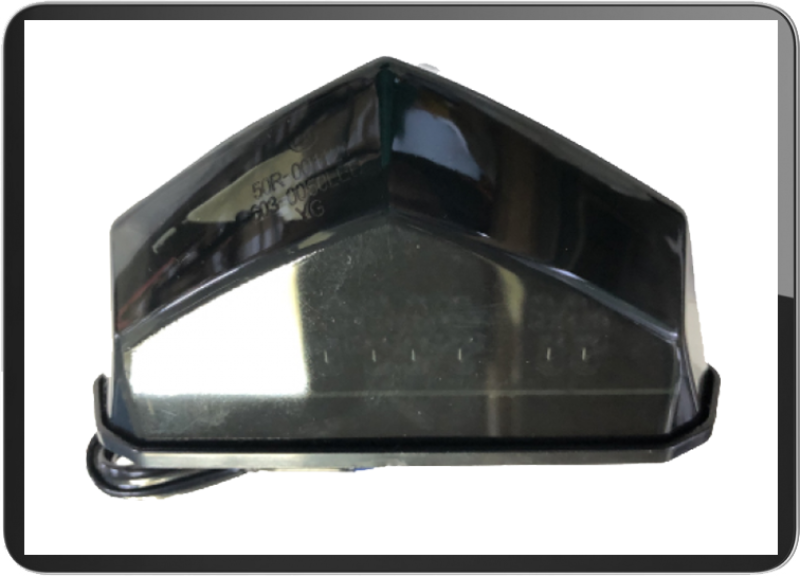 DERBI DRD/SM Led Taillight black series +Indicator black