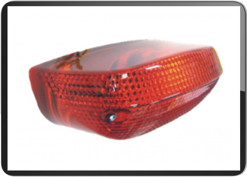 DERBI SENDA_R Taillight red