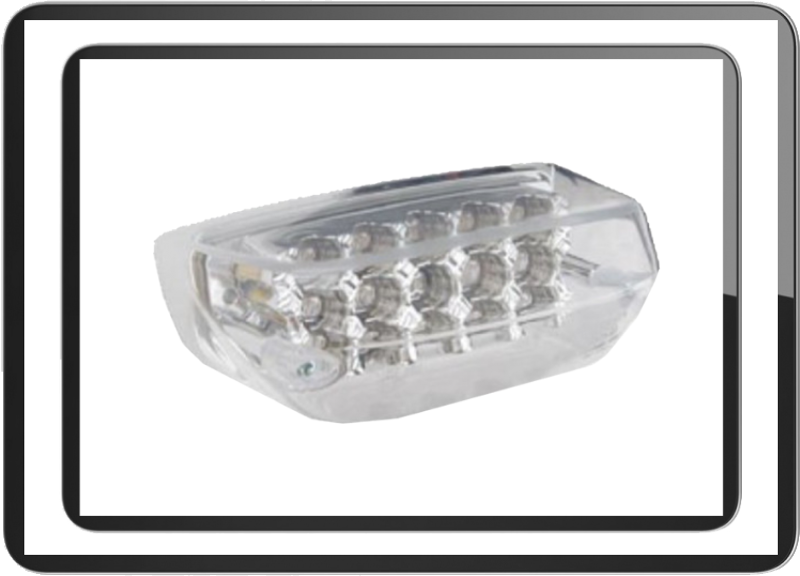 DERBI SENDA_R Led Taillight crystal lens