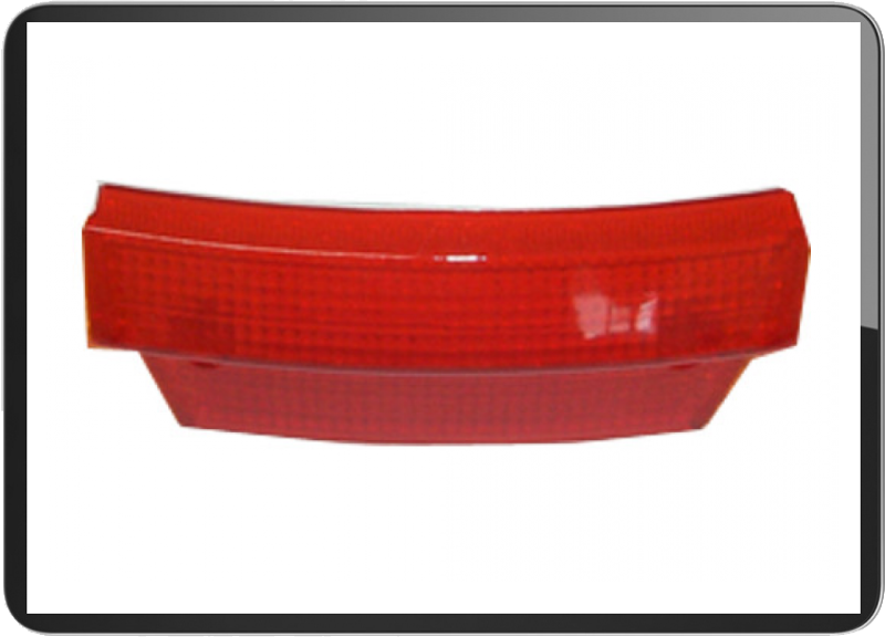 Hyosung SB50 taillight lens red