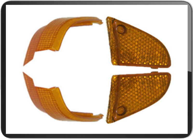 Hyosung SB50 set of 4pcs lens amber