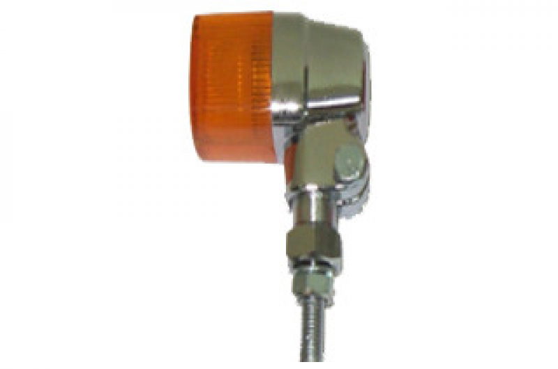 YG-7018 Square blinker Chrome/Amber
