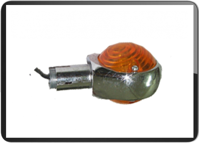 Handle bar light Chrome(PAIR)