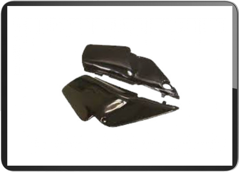 MB50 Side cover Black(PAIR)