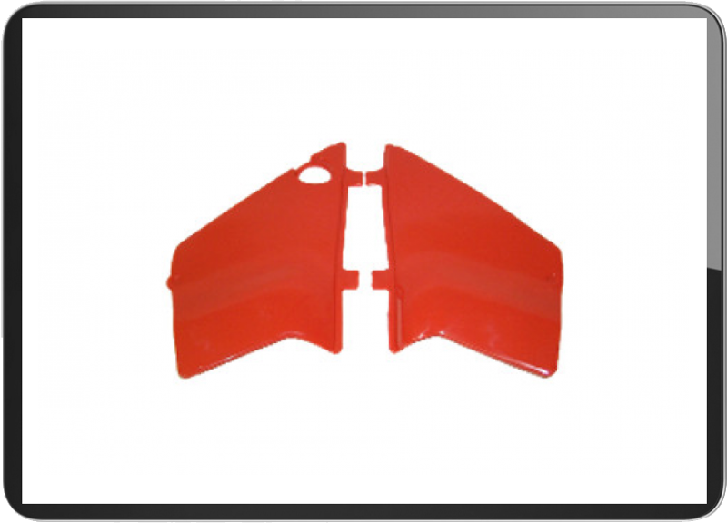 MT50 Side cover red(PAIR)