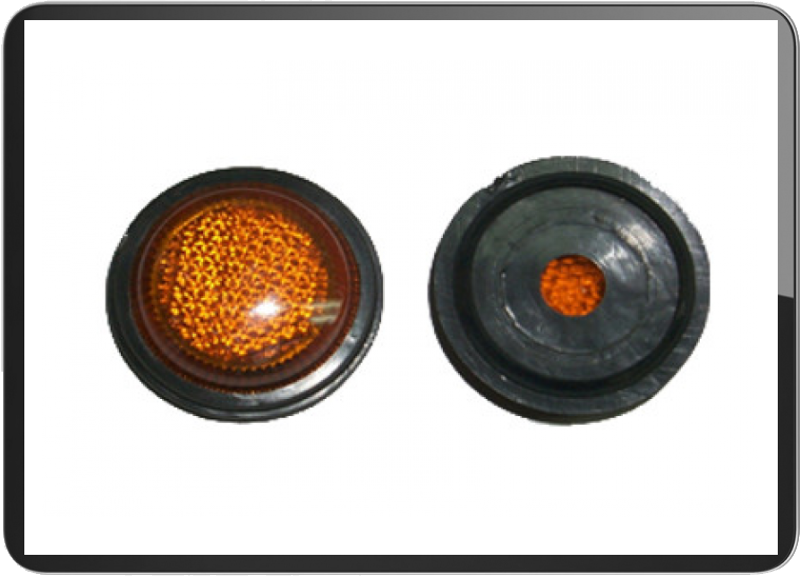 Reflector for Chin case amber