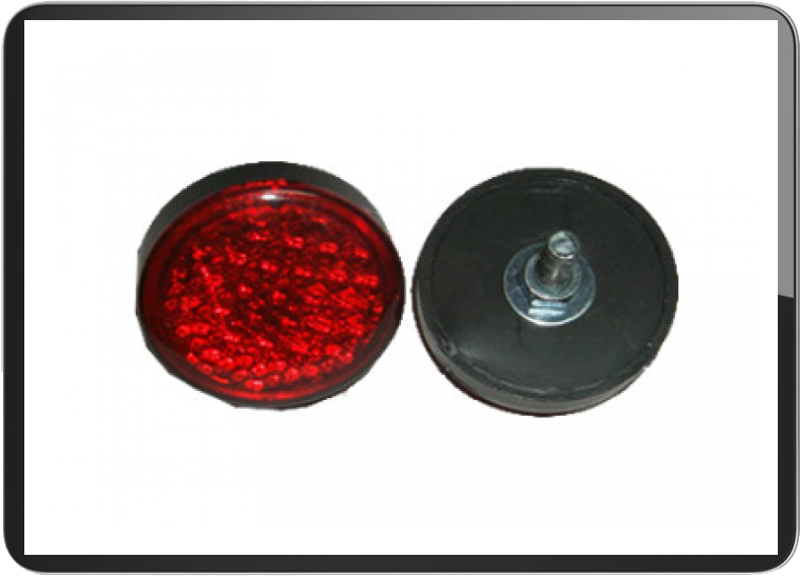 Reflector Screw M6 Red