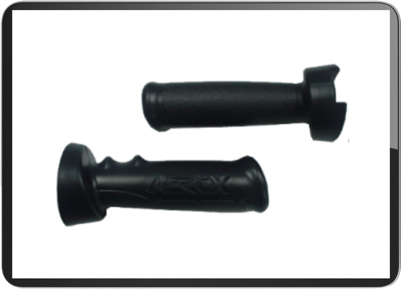 YAMAHA NITRO/AEROX Grips black