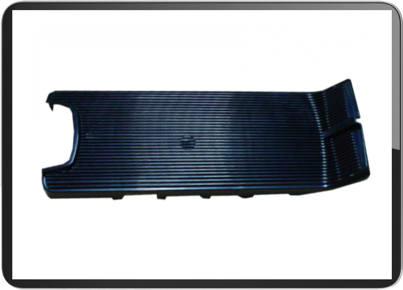 Zundapp/Ciao footrest board black