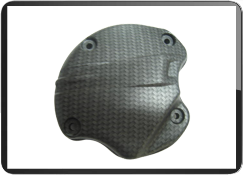 Vespa Primavera engine cover carbon color