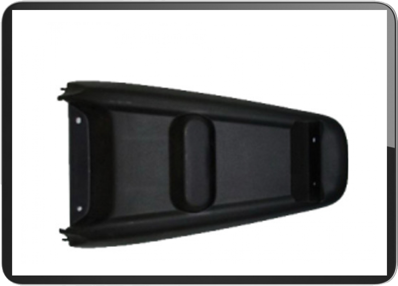 YAMAHA BWS mudguard flap black