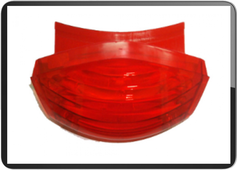 HONDA @125 taillight lens red