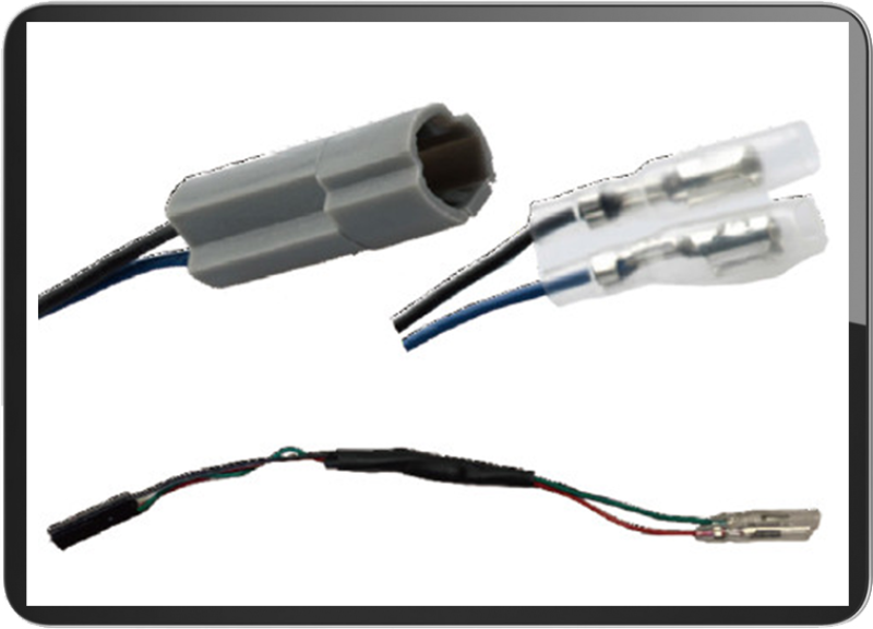 For Suzuki / Yamaha turn signal connectors with resistor(PAIR)
