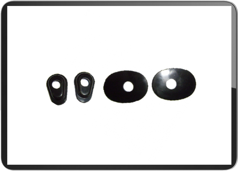 Kawasaki Indy Spacer set of 4pcs Material:Plastic
