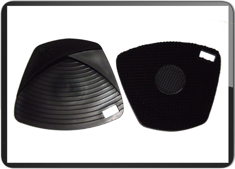 Footrest stand pad built-in magnet black