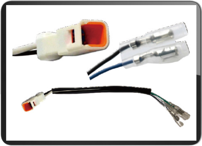 For Ducati/KTM/Yamaha turn signal connectors(PAIR)