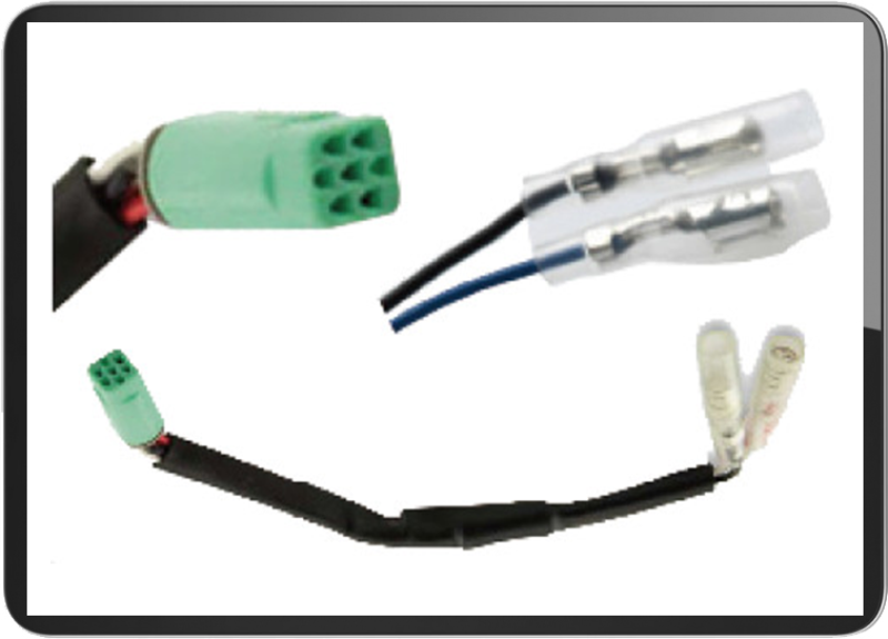 For Honda CB125R/300R turn signal connectors 7 plug (PAIR)